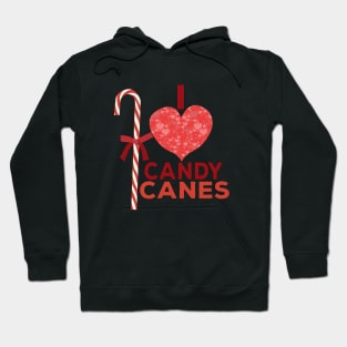 I Love Candy Canes Hoodie